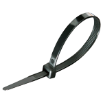 Хомути (стяжки) DriveX Стяжки нейлонові 250х4мм, чорні (100 шт.)