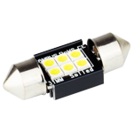 Світлодіодні лампи DRIVEX Лампа LED C5W T11-118 31mm 3020-6 12-36V CAN DR00000636