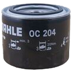 Фильтры MAHLE Фильтр масляный OC204
