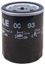 Фильтры MAHLE Фильтр масляный OC93