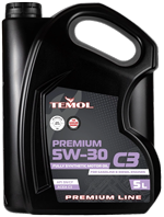 Моторні оливи Temol Premium C3 5W-30
