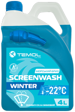 Рідини для омивача Temol Winter screenwash (Морський бриз)