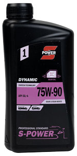 Трансмісійні оливи S-power Dynamic gear GL-4 75W-90